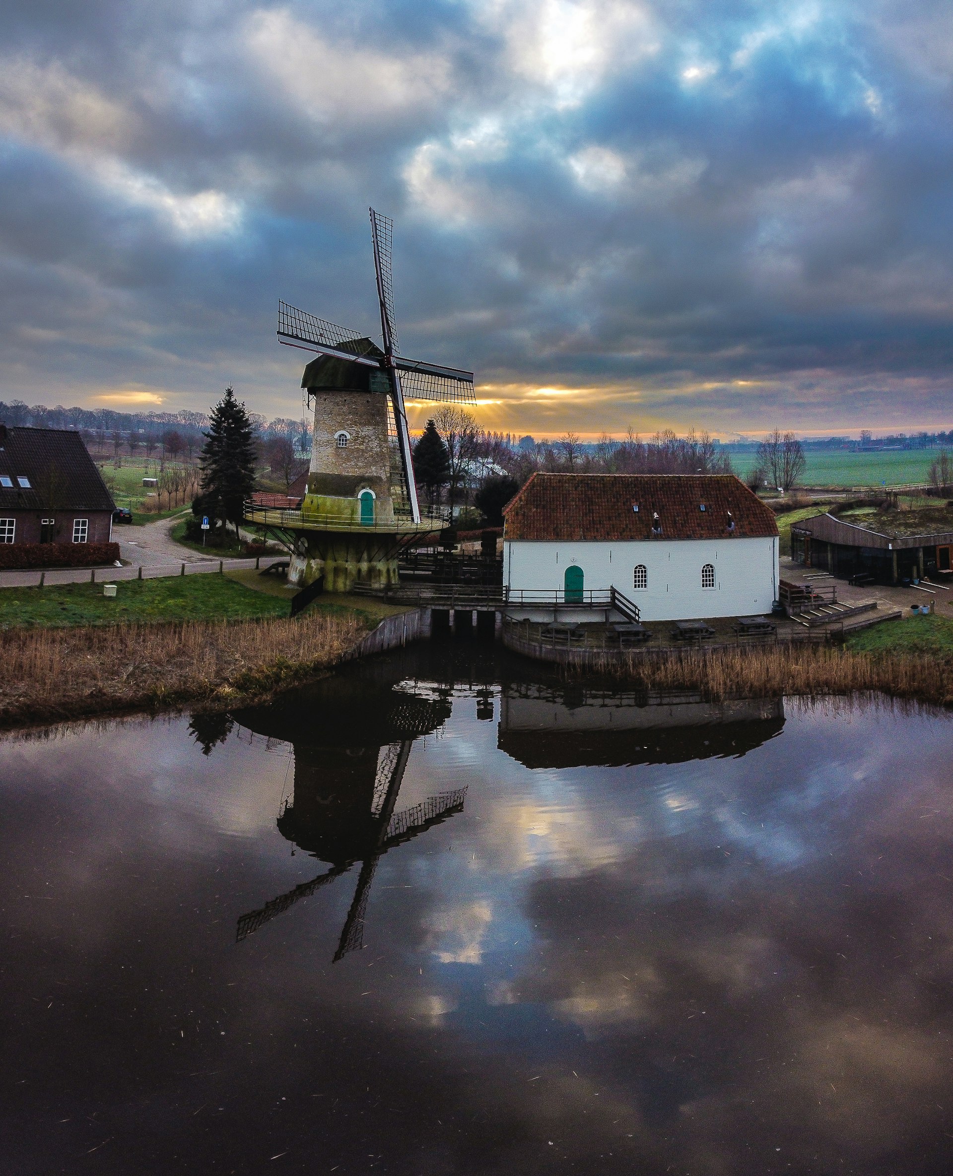Dutch countryside landscape