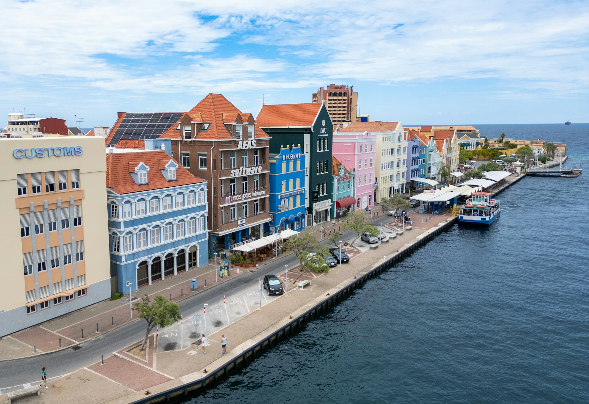Willemstad waterfront, Curaçao